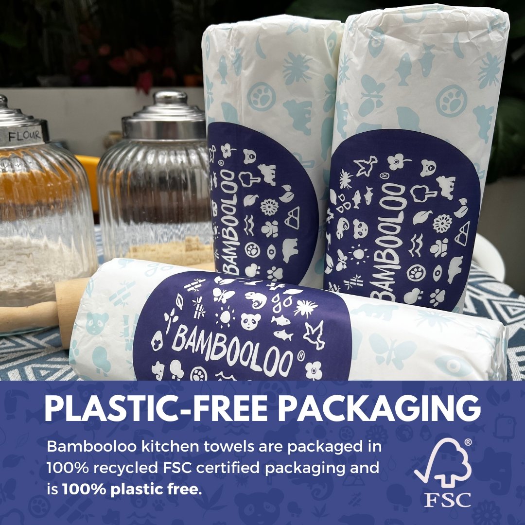 Bamboo Grande Kitchen Rolls