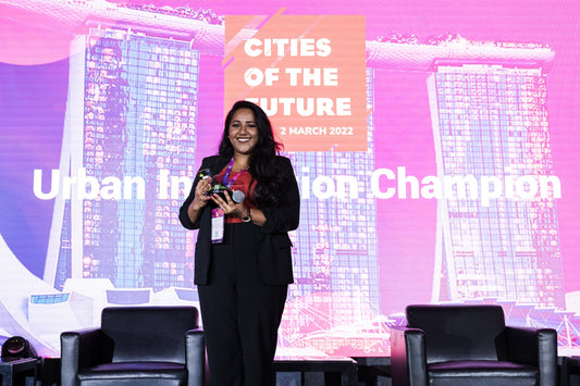 The Nurturing Co awarded as a Urban Innovation Champion 2022