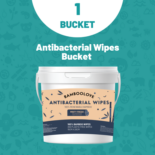 Bamboo Antibacterial Wipes | 1 Bucket