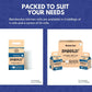 Bambooloo 100% bamboo kitchen rolls. 6 x 60 sheet, 2 ply, 4 rolls per GrabBag. 24 rolls per carton. (PRE-ORDER) Kitchen Rolls Bambooloo 